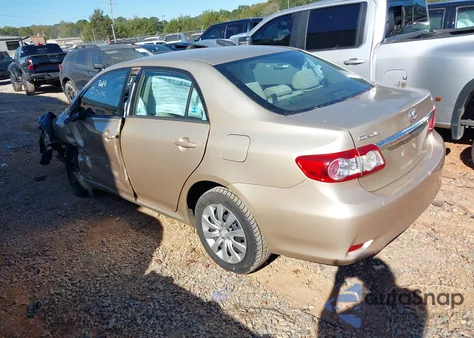 2012 Toyota Corolla Le from USA, damaged, VIN 2T1BU4EE0CC865201